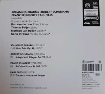 SACD Mathieu Van Bellen: Heartfelt- Romantic Works For Horn