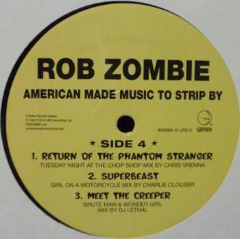 2LP Rob Zombie: American Made Music To Strip By