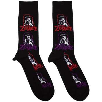 Merch Rob Zombie: Ankle Socks Multicolour Repeats