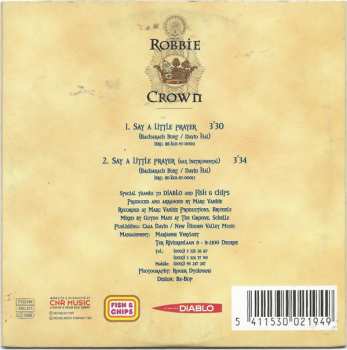 CD Robbie Crown: Say A Little Prayer