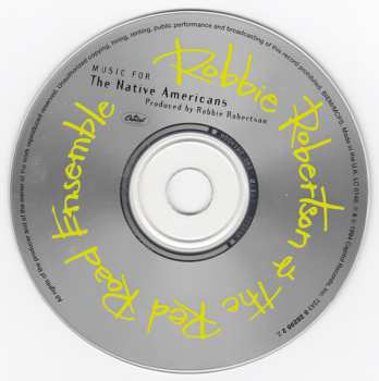 CD Robbie Robertson: Music For The Native Americans