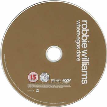 DVD Robbie Williams: Where Egos Dare
