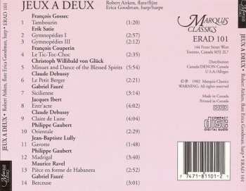 CD Robert Aitken: Jeux À Deux, Music For Flute And Harp