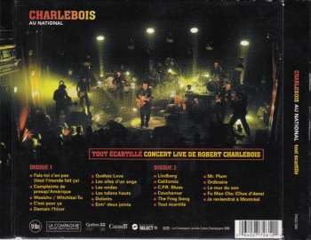 2CD Robert Charlebois: Tout Ecartillé - En Concert Au National