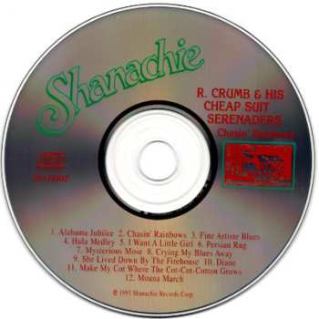 CD Robert Crumb And His Cheap Suit Serenaders: Chasin' Rainbows