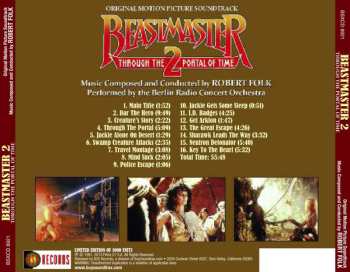 CD Robert Folk: Beastmaster 2: Through The Portal Of Time (Original Motion Picture Soundtrack)