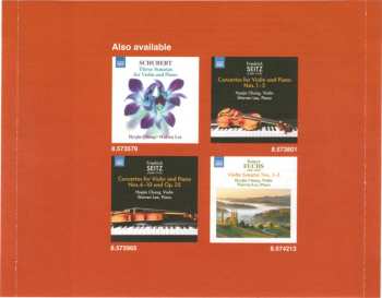 CD Robert Fuchs: Violin Sonatas Nos. 4–6
