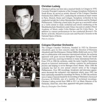 CD Kölner Kammerorchester: Serenades Nos. 3, 4 And 5