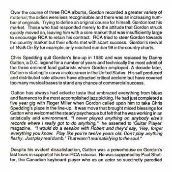 CD Robert Gordon: Black Slacks