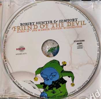CD Robert Hunter: Friend Of The Devil