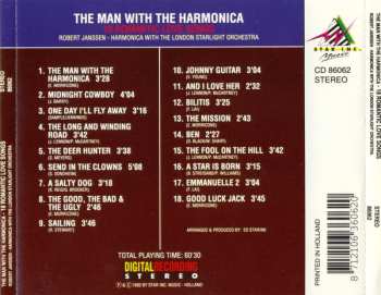 CD Robert Janssen: The Man With The Harmonica (18 Romantic Love Songs)