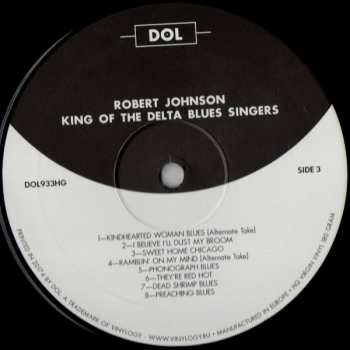 2LP Robert Johnson: King Of The Delta Blues Singers