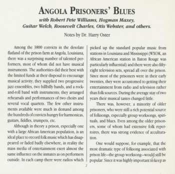 CD Robert Pete Williams: Angola Prisoners' Blues