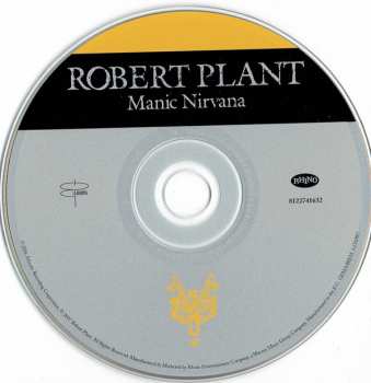 CD Robert Plant: Manic Nirvana