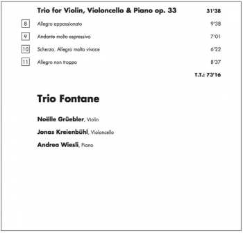 CD Robert Radecke: Piano Trios