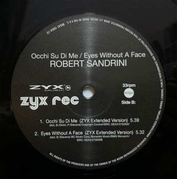LP Robert Sandrini: Occhi Su Di Me / Eyes Without A Face