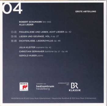 11CD/Box Set Robert Schumann: Alle Lieder