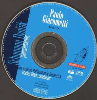 SACD Antonín Dvořák: Pianoconcertos