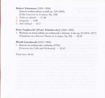 CD Robert Schumann: Cello Concertos