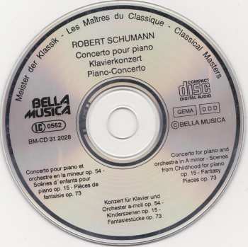 CD Robert Schumann: Klavierkonzert