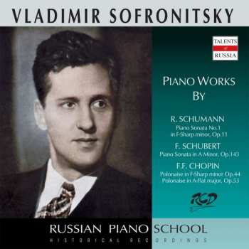 CD Robert Schumann: Klaviersonate Nr.1 Op.11