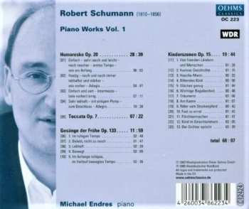 CD Robert Schumann: Piano Works · Vol 1 (Humoreske Op. 20 / Kinderszenen Op. 15)