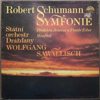 3LP/Box Set Robert Schumann: Symfonie / Předehra, Scherzo A Finale E Dur / Manfred (3xLP+ BOOKLET+BOX)