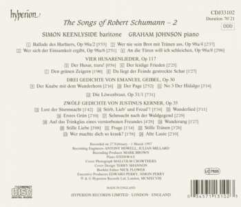 CD Robert Schumann: The Songs Of Robert Schumann – 2