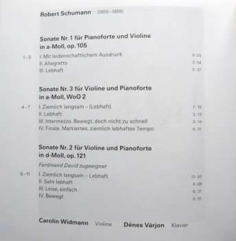 CD Robert Schumann: The Violin Sonatas
