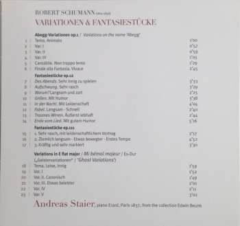 CD Robert Schumann: Variationen & Fantasiestücke
