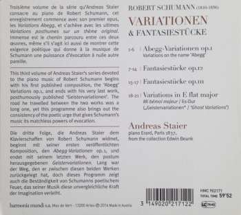 CD Robert Schumann: Variationen & Fantasiestücke