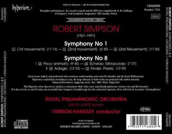 CD Vernon Handley: Symphony No 1 / Symphony No 8