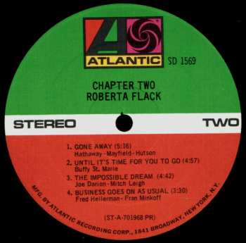 LP Roberta Flack: Chapter Two