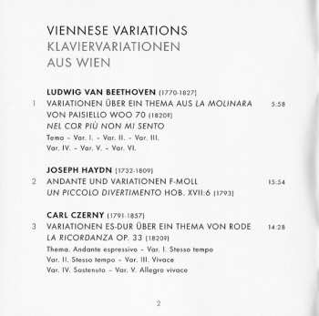 SACD Roberte Mamou: Variations (Viennese Variations / Klaviervariationen Aus Wien)