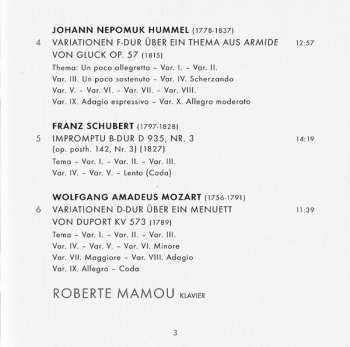 SACD Roberte Mamou: Variations (Viennese Variations / Klaviervariationen Aus Wien)