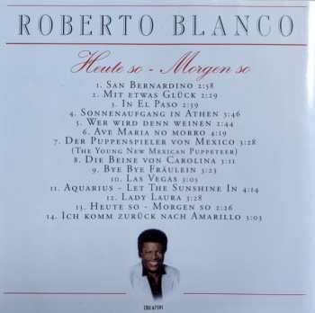 CD Roberto Blanco: Heute So - Morgen So