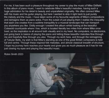 CD Robin Smith: Mike Oldfield Reimagined For Piano