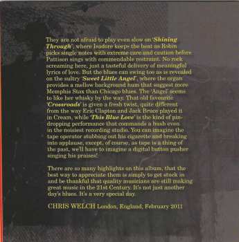 CD Robin Trower: Another Days Blues DIGI