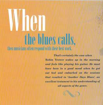 CD Robin Trower: Another Days Blues DIGI