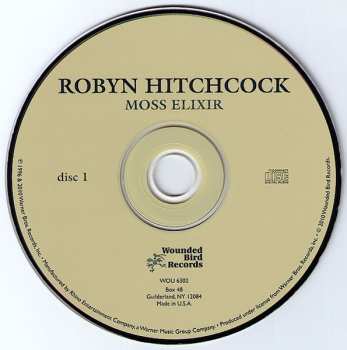 2CD Robyn Hitchcock: Moss Elixir / Mossy Liquor