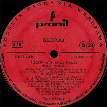 LP Rock House: Rockin' With Rock House