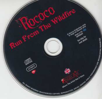CD Rococo: Run From The Wildfire