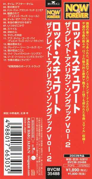 CD Rod Stewart: As Time Goes By... The Great American Songbook Vol. II LTD