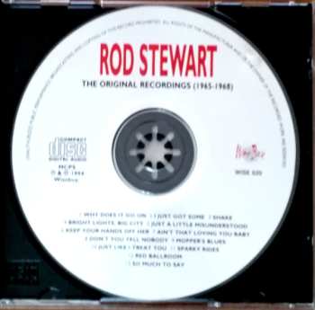 CD Rod Stewart: The Original Recordings 1965-1968