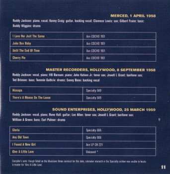 CD Roddy Jackson: Central Valley Fireball