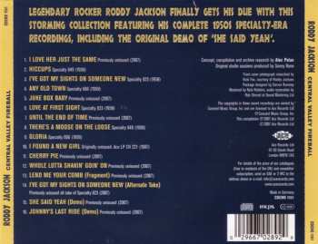 CD Roddy Jackson: Central Valley Fireball