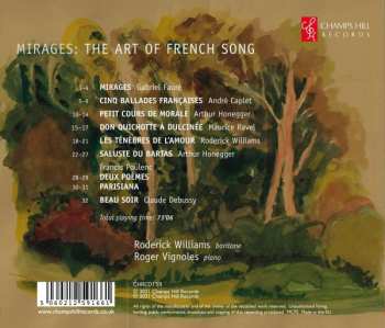CD Roger Vignoles: Mirages: The Art of French Song  