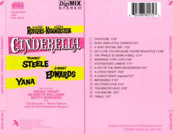 CD Rodgers & Hammerstein: Cinderella - Original London Cast