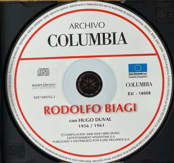 CD Rodolfo Biagi: Rodolfo Biagi Con Hugo Duval 1956 / 1961