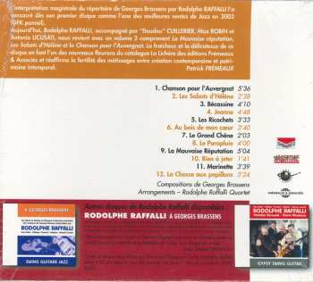 CD Rodolphe Raffalli: A Georges Brassens Vol. 2